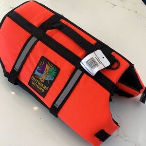 Pet Saver Dog Life Jacket by Outward Hound - Orange Size Small NEW